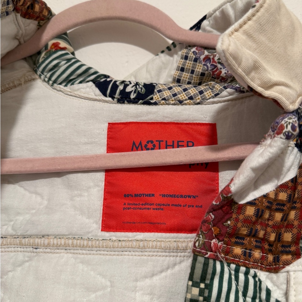 MOTHER Multicolor Patchwork Bomber Jacket - image 2